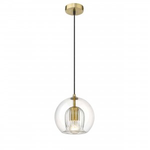 Lampa wisząca Arette złota 1xE27