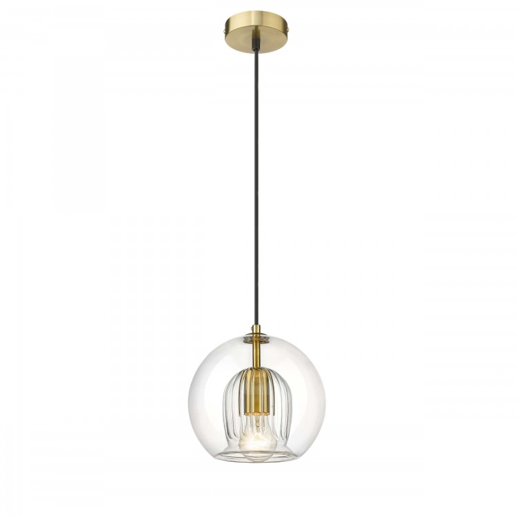 Lampa wisząca Arette złota 1xE27 - 3286