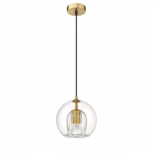 Lampa wisząca Arette złota 1xE27