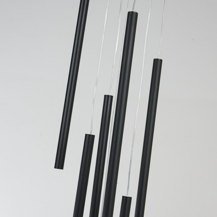 Lampa wisząca Lungo 7 czarna 7xG9 - 3313