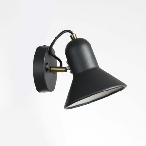 Kinkiet Astama czarny 1xE27