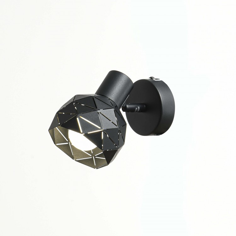 Reflektor Reus czarny 1xE14 - 3361