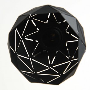 Reflektor Reus czarny 1xE14