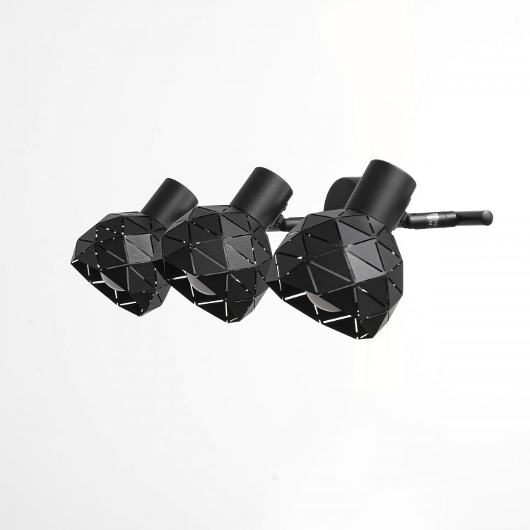 Spot Reus czarny 3xE14 - 3384