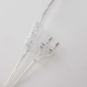 Lampa stołowa Sunflower czarno - transparentna 1xE27