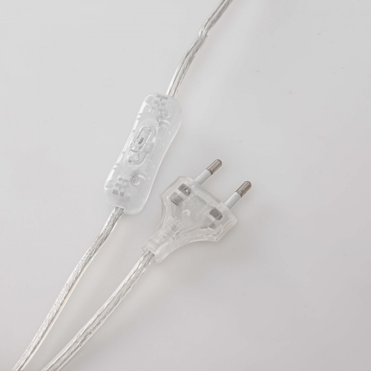 Lampa stołowa Sunflower czarno - transparentna 1xE27 - 3397