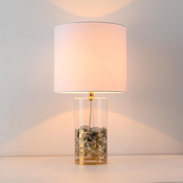 Lampa stołowa Sunflower biała 1xE27 - 3416