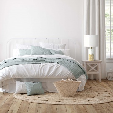 Lampa stołowa Sunflower biała 1xE27