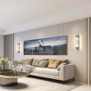 Kinkiet Lorenzo chrom 2xE14