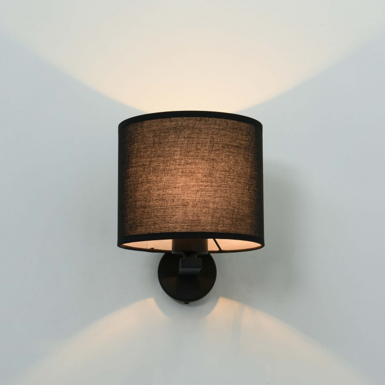 Kinkiet Cecina czarny 1xE27 - 3477