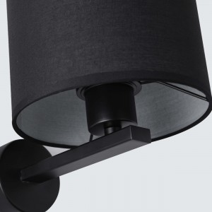 Kinkiet Cecina czarny 1xE27