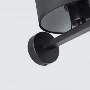 Kinkiet Cecina czarny 1xE27