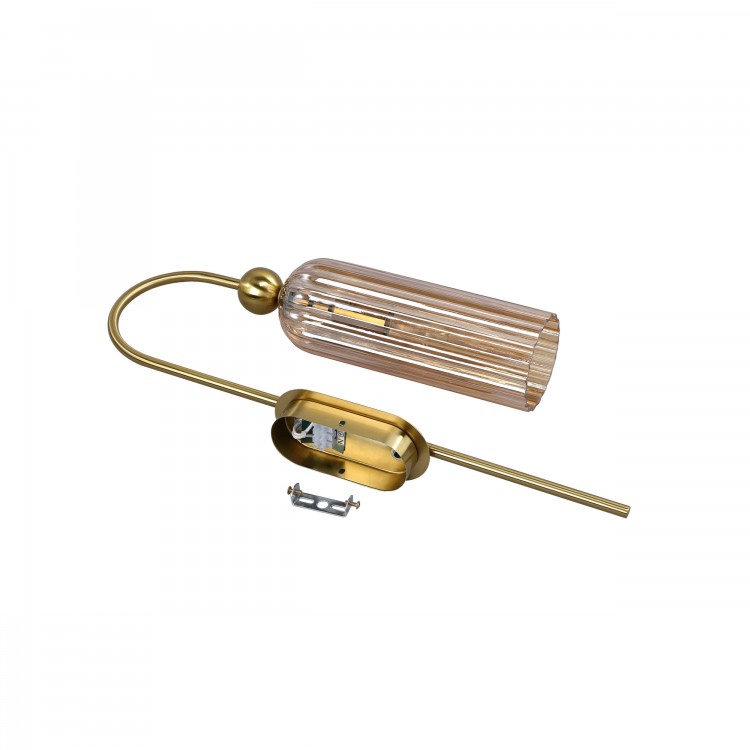 Kinkiet Piega 1 amber 1xE14 - 3509