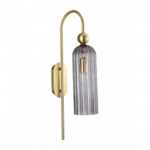 Kinkiet Piega 1 smoked 1xE14