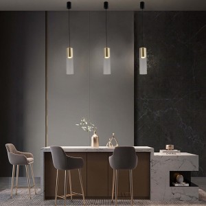 Lampa wisząca Manacor złota 1xGU10