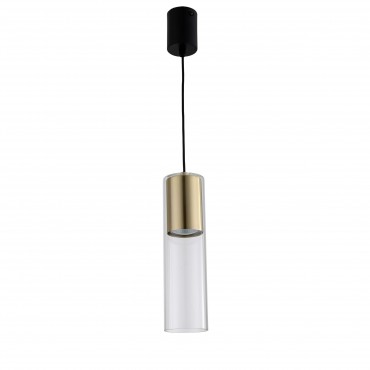 Lampa wisząca Manacor złota 1xGU10