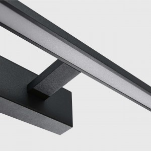 Kinkiet Isla czarny 41cm IP44 LED CCT