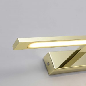 Isla kinkiet złoty średni z IP44 3000K