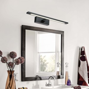 Isla kinkiet czarny średni z IP44 3000K