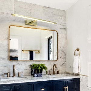 Isla kinkiet złoty duży z IP44 3000K