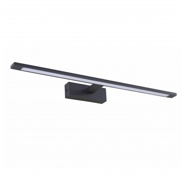 Isla kinkiet czarny duży z IP44 3000K