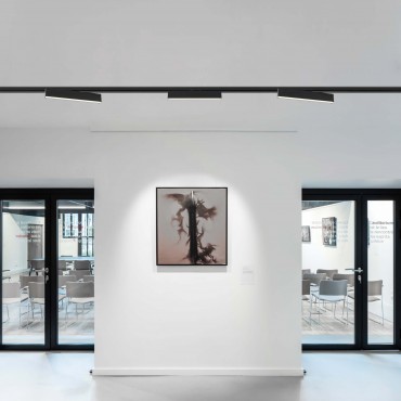 Reflektor do szynoprzewodów Moon 1F czarny LED 3000K