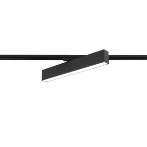 Reflektor do szynoprzewodów Moon 1F czarny LED 4000K