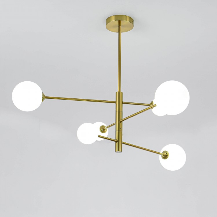 Lampa wisząca Dorado złota 6xG9 - 3835