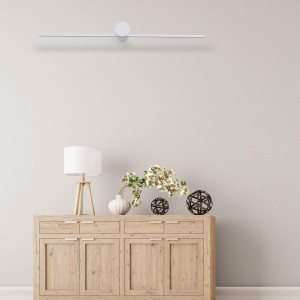 Kinkiet Modern Slim 60 cm biały LED 3000K