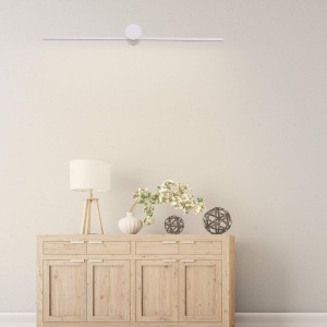 Kinkiet Modern Slim 60 cm biały LED 3000K