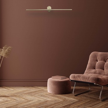 Kinkiet Modern Slim 60 cm złoty LED 3000K