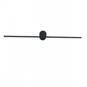 Kinkiet Modern Slim 60 cm czarny LED 3000K