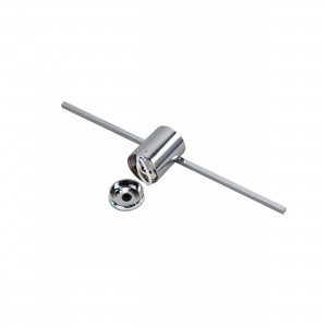 Kinkiet Modern Slim 40 cm chrom LED 3000K