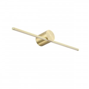 Kinkiet Modern Slim 40 cm złoty LED 3000K