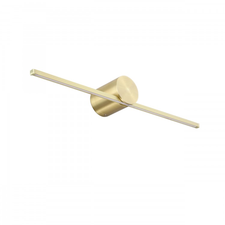 Kinkiet Modern Slim 40 cm złoty LED 3000K - 3896