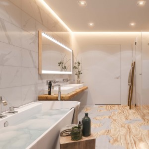 Oprawa podtynkowa Metis biała 1xGU10