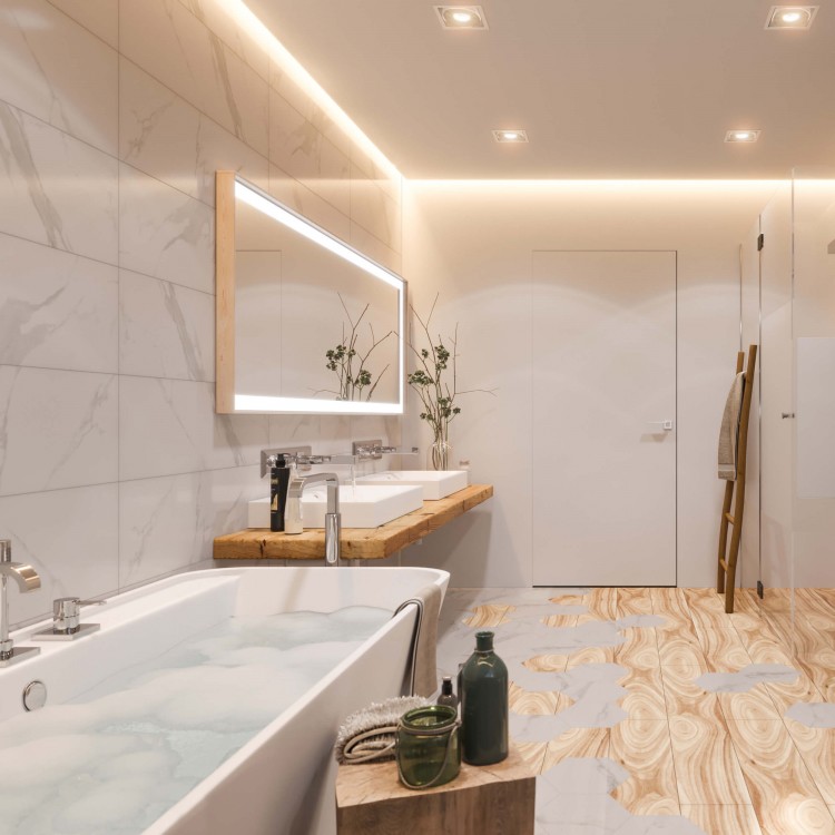 Oprawa podtynkowa Metis biała 1xGU10 - 3920