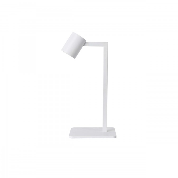 Lampa biurkowa Snow biała 1xGU10 - 3932
