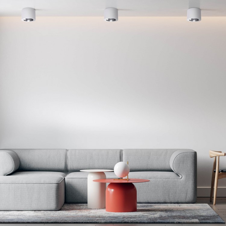 Oprawa natynkowa Camino biała 1xES111 - 3986