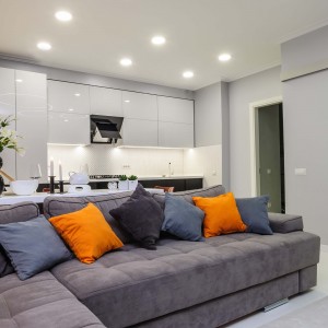 Ruchome oczko podtynkowe Nero białe 1xGU10