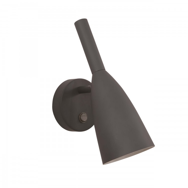 Kinkiet Solin szary 1xE14 - 4054