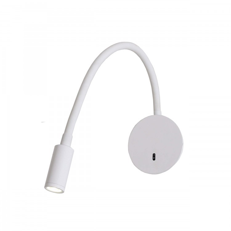 Kinkiet na elastycznym wysięgniku Senise biały LED 3000K - 4104
