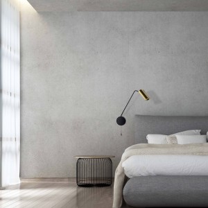 Kinkiet z wysięgnikiem Futuro czarno - złoty 1xGU10