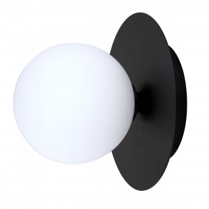 Kinkiet Roma czarny 1xG9