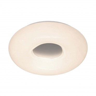 Plafon Aruba 40 cm biały IP44 LED 4000K