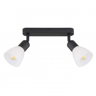 Zestaw reflektorów spot Malta czarny 2xE14