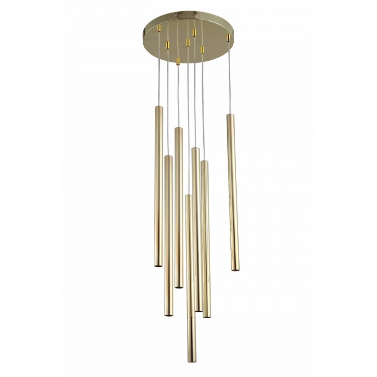 Lampa wisząca Lungo 7 złota 7xG9 - 4362