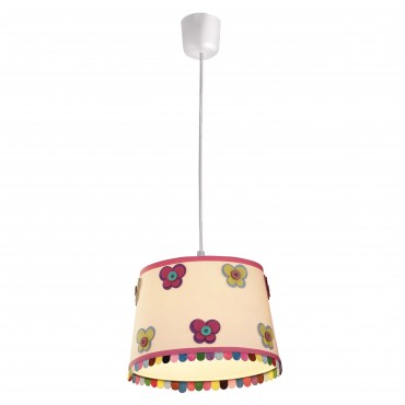 Lampa wisząca Butterfly wielokolorowa 1xE27