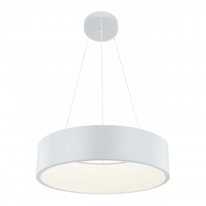 Lampa wisząca Malaga biała LED 3000K