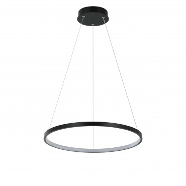 Ring wisząca mała czarna 3000K